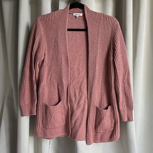 madewell open cardigan